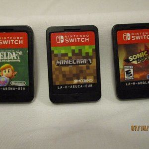 Zelda- Link’s Awakening, Minecraft & Sonic Forces